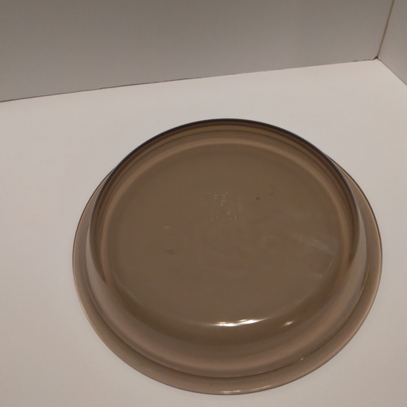 Vintage PYREX #209 Amber Brown Glass Pie Plate 9" Dia. 23 cm - Picture 3 of 6